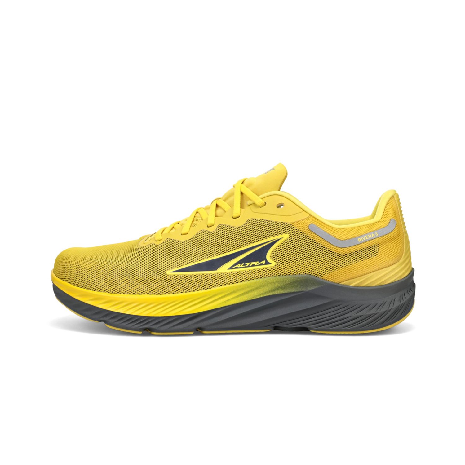 Zapatillas Altra Rivera 3 Hombre Gris Amarillo | Peru-90728149