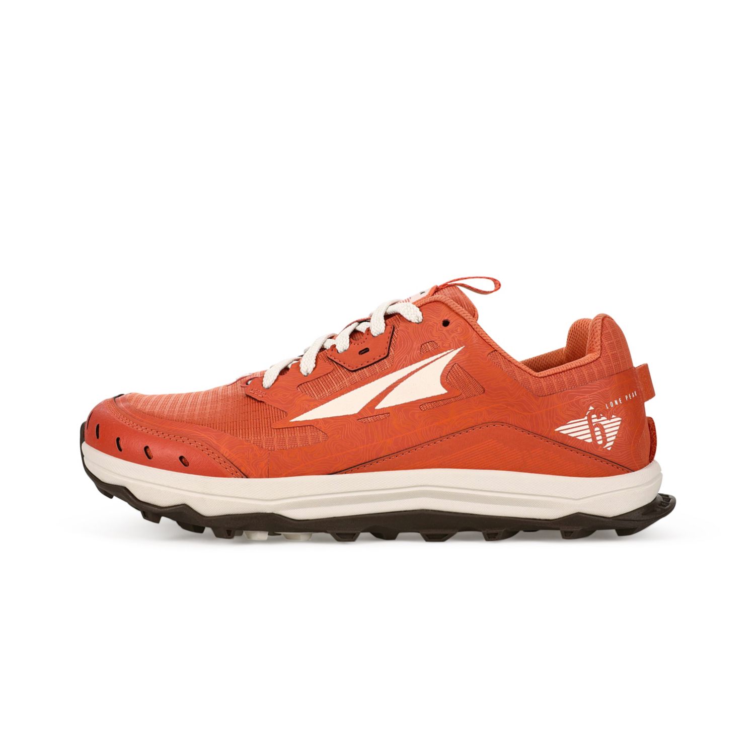 Zapatillas De Trail Running Altra Lone Peak 6 Mujer Rojas Gris | Peru-41978529