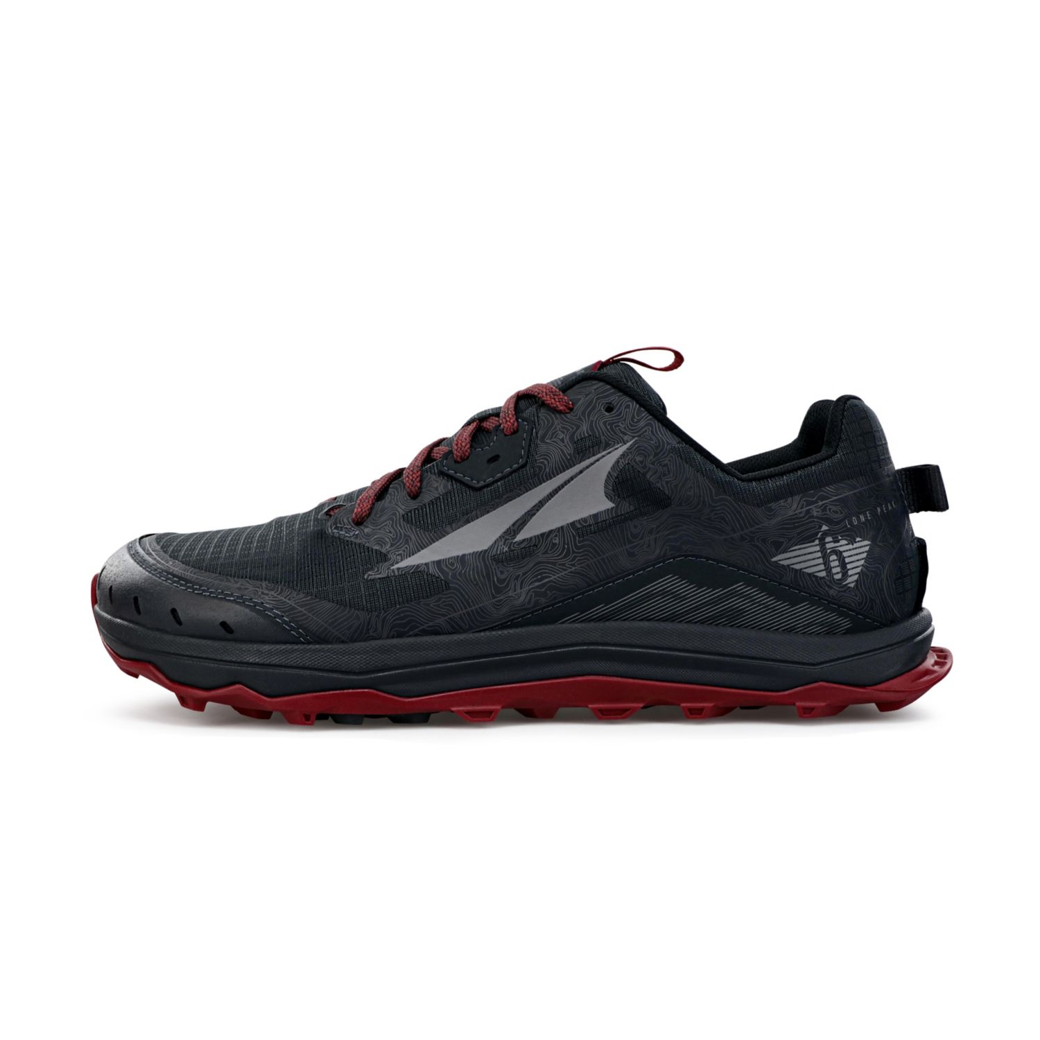 Zapatillas De Trail Running Altra Lone Peak 6 Hombre Negras Gris | Peru-96234019