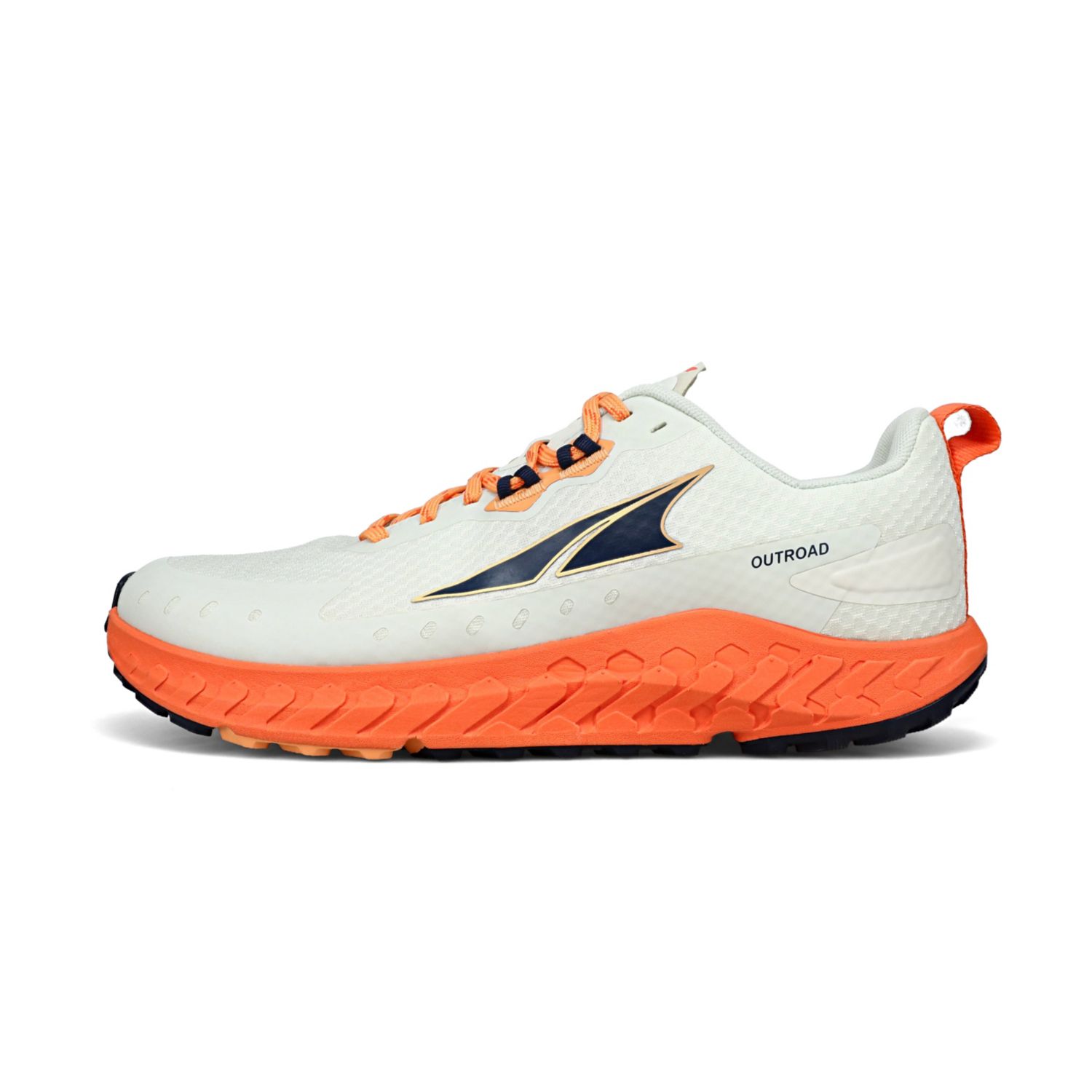 Zapatillas De Trail Running Altra Outroad Hombre Blancas Naranjas | Peru-16023979