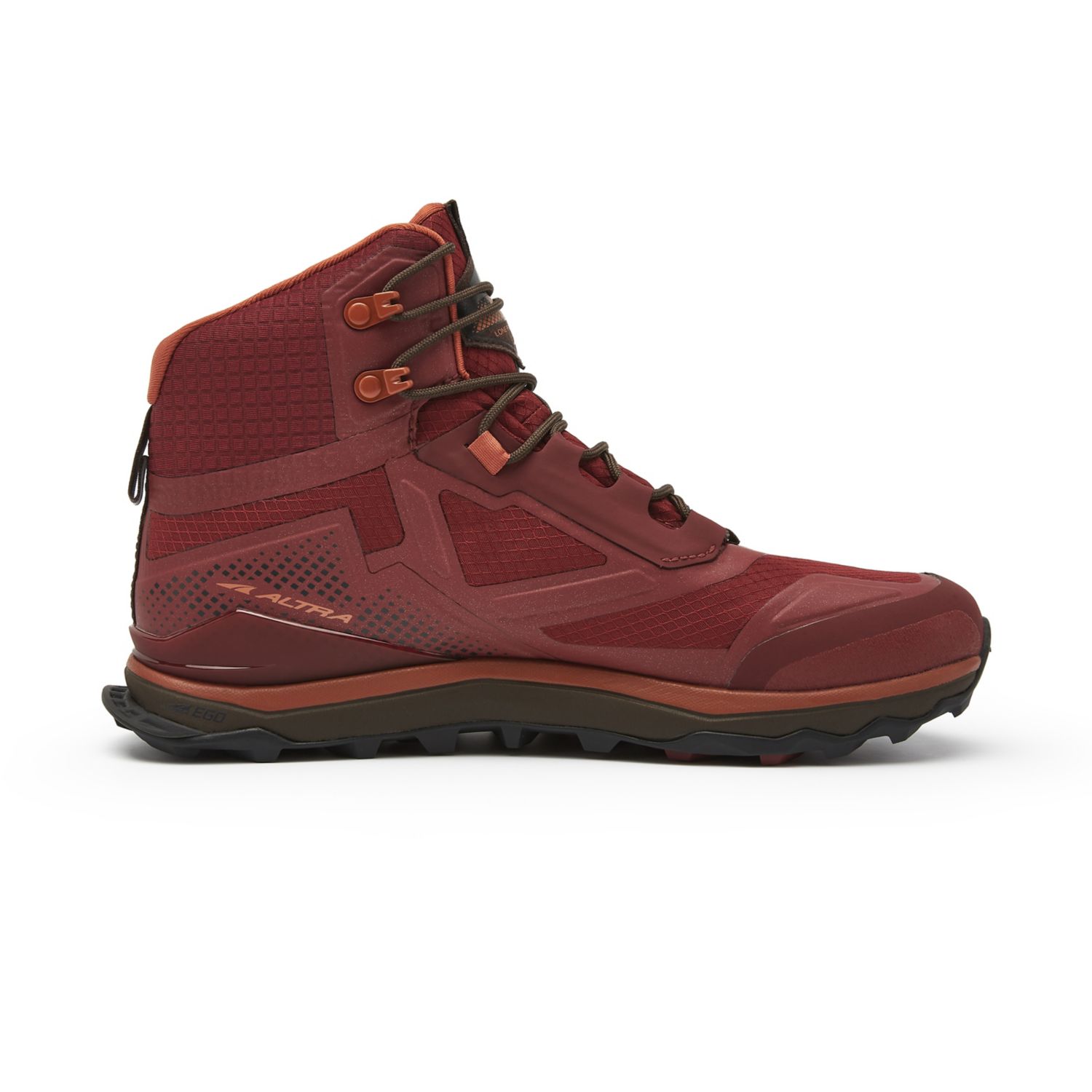 Botas Montaña Altra Lone Peak All-wthr Mid Hombre Burdeos | Peru-61073929