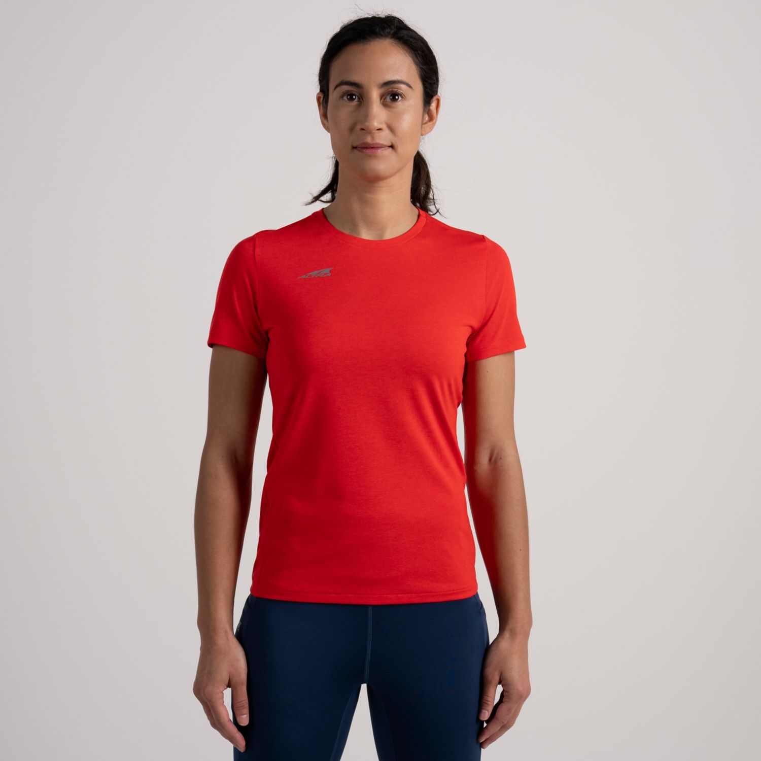 Camiseta Altra Core Mujer Rojas | Peru-37014289