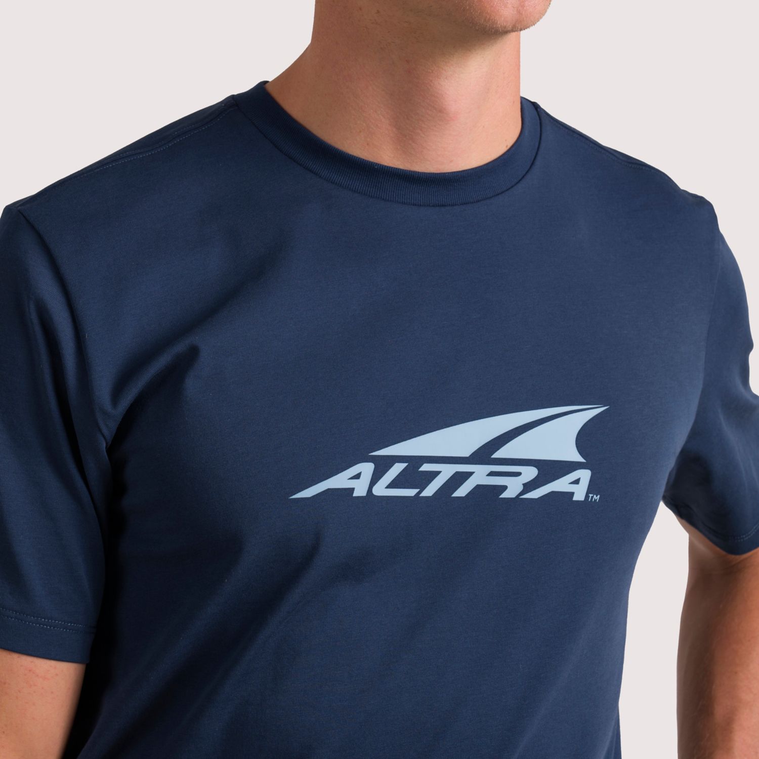 Camiseta Altra Everyday Recycled Hombre Azules | Peru-61920379