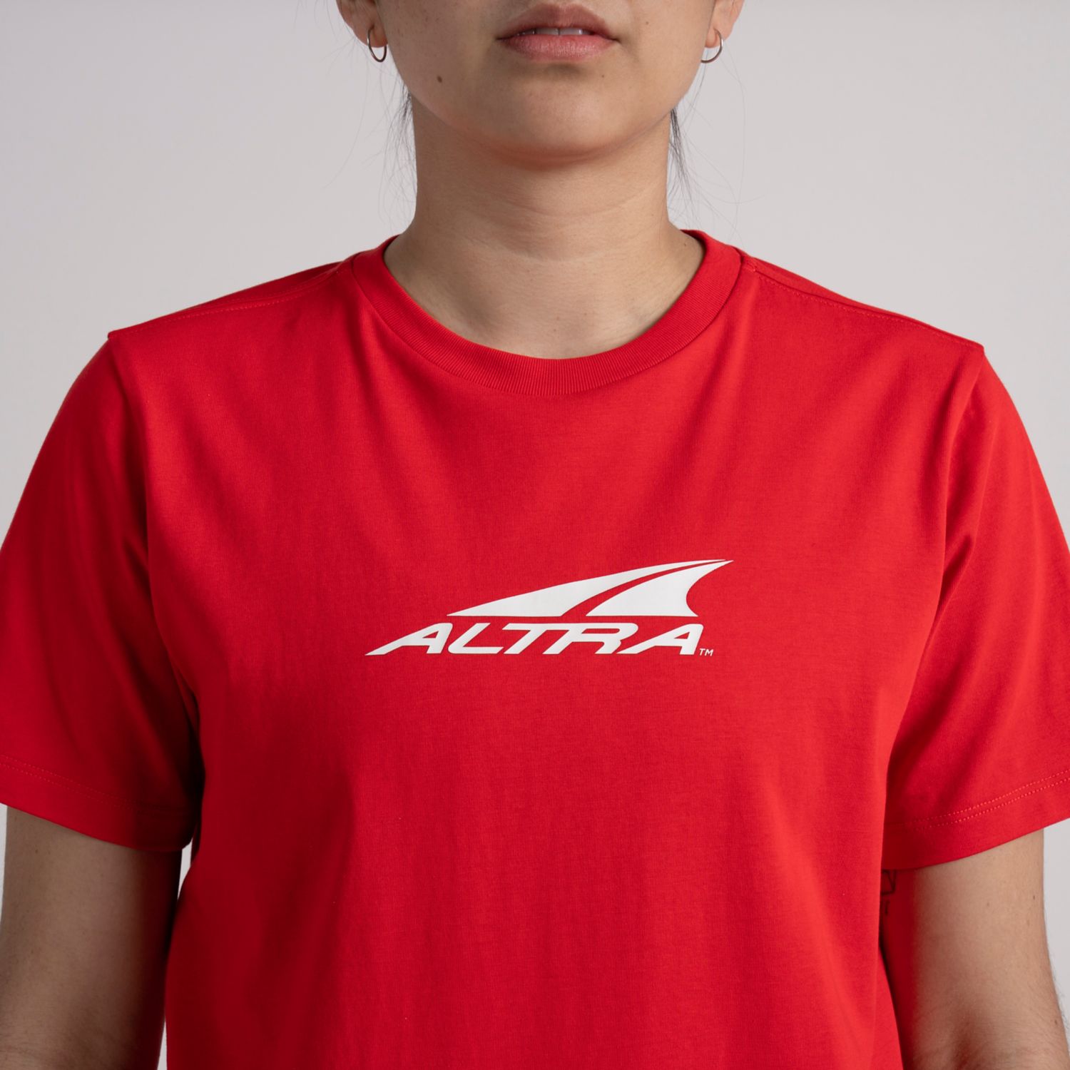 Camiseta Altra Everyday Recycled Mujer Rojas | Peru-98034269