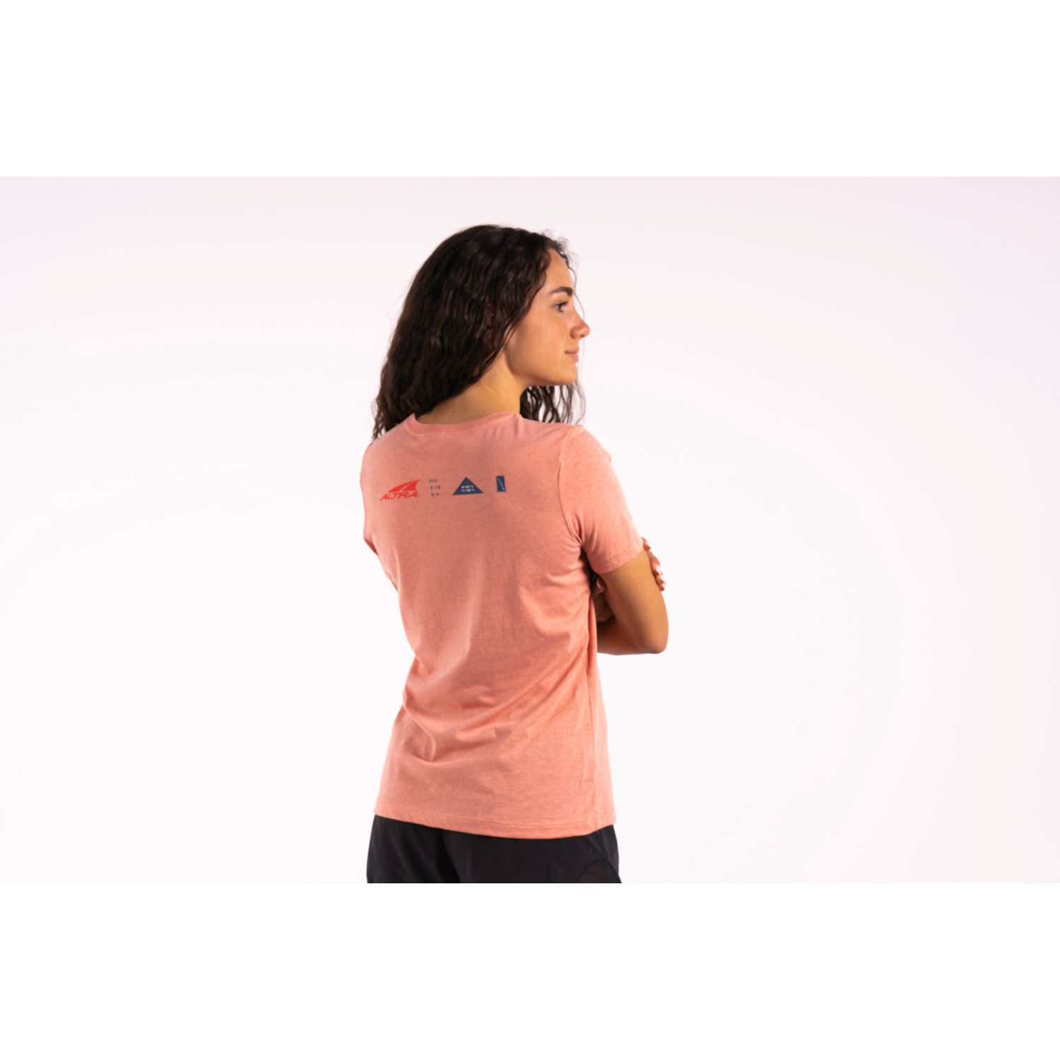 Camiseta Altra Heritage Mujer Coral | Peru-06841399