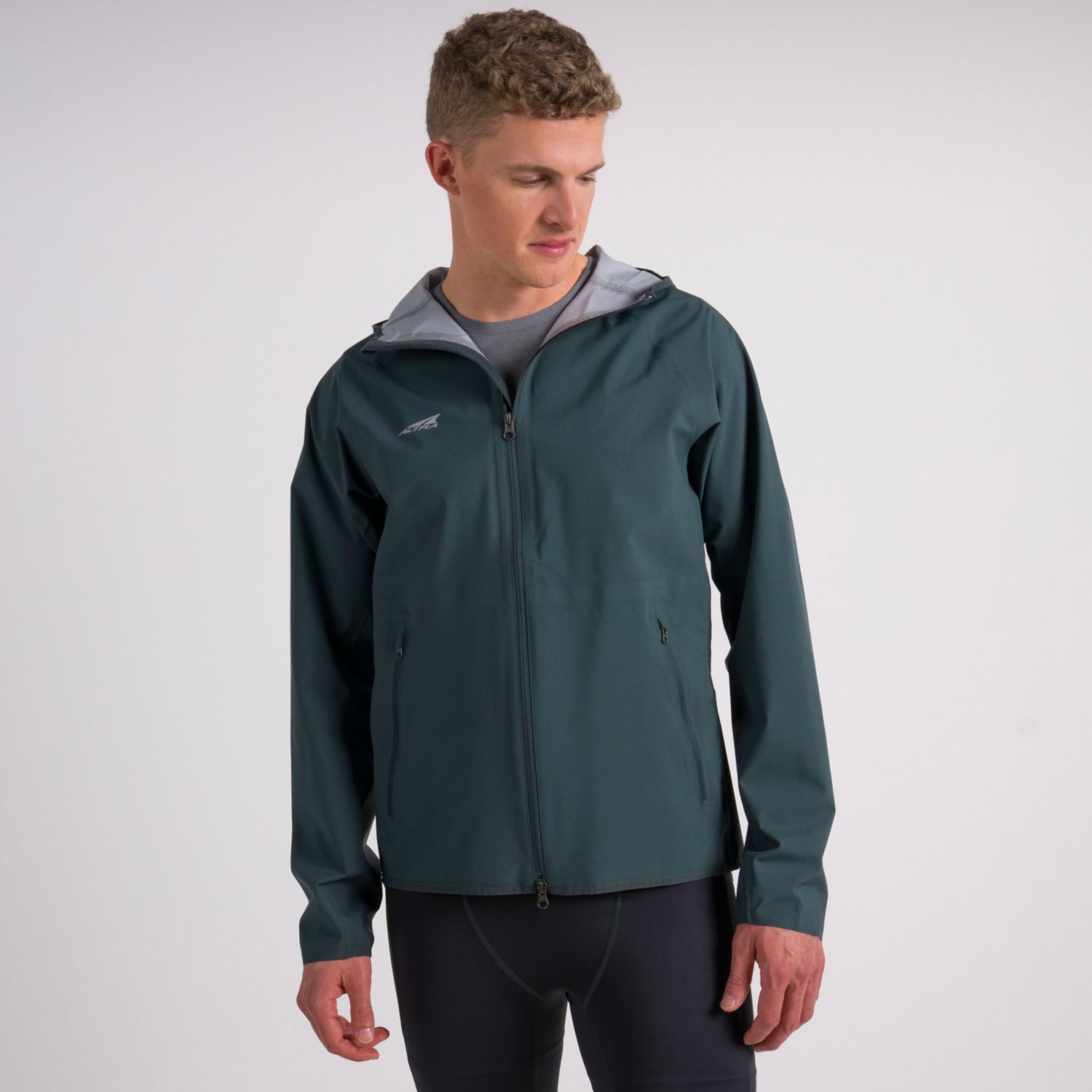 Chaqueta Para Correr Altra Waterproof Hombre Verde Oscuro | Peru-61534909