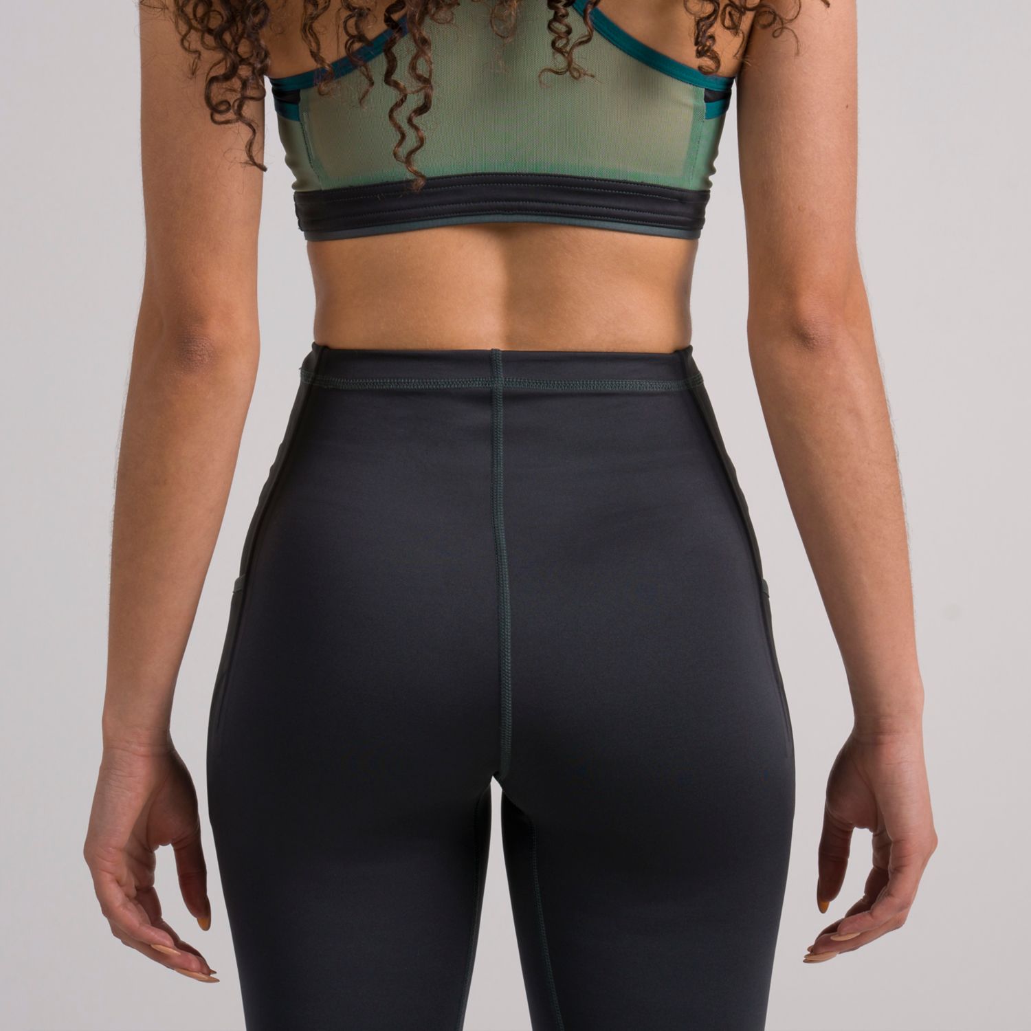 Mallas Para Correr Altra Core Crop Mujer Negras | Peru-59648219