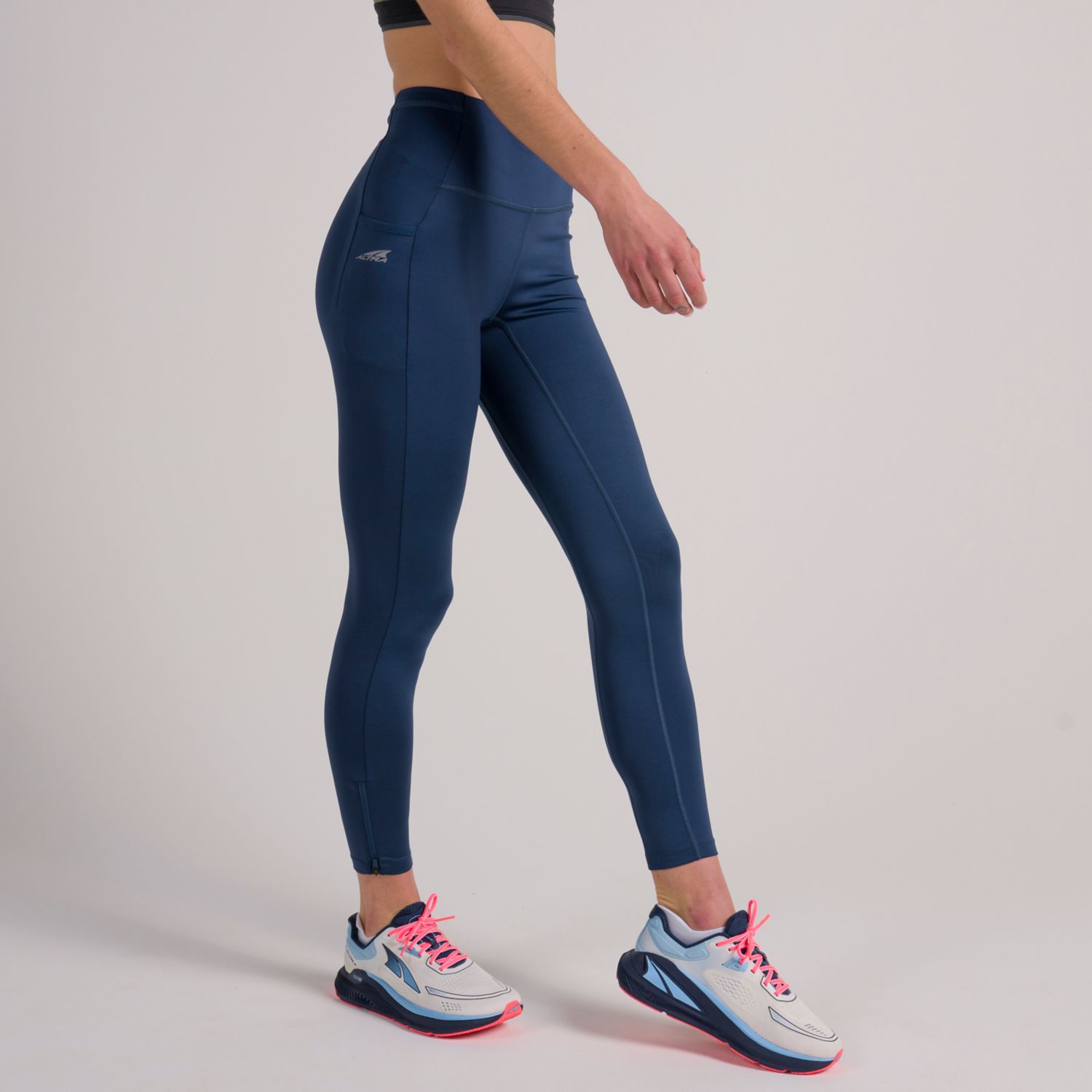 Mallas Para Correr Altra Core Crop Mujer Azules | Peru-94152379