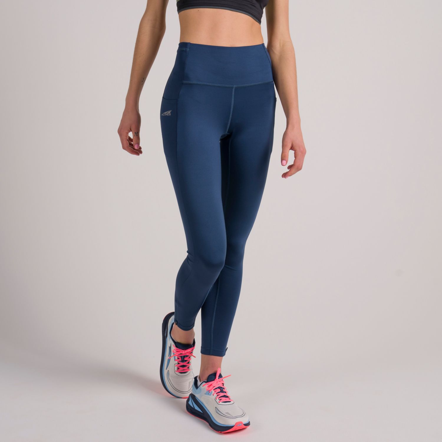 Mallas Para Correr Altra Core Crop Mujer Azules | Peru-94152379