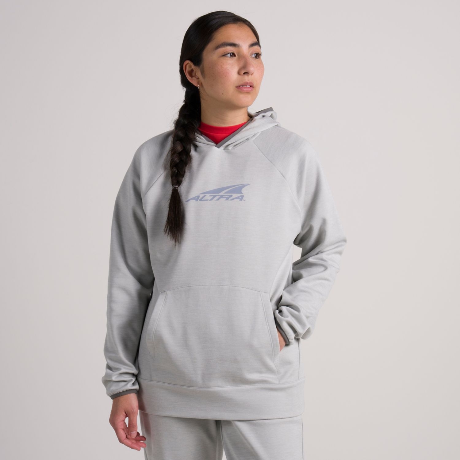 Sudadera Con Capucha Altra Everyday Mujer Gris | Peru-34086719