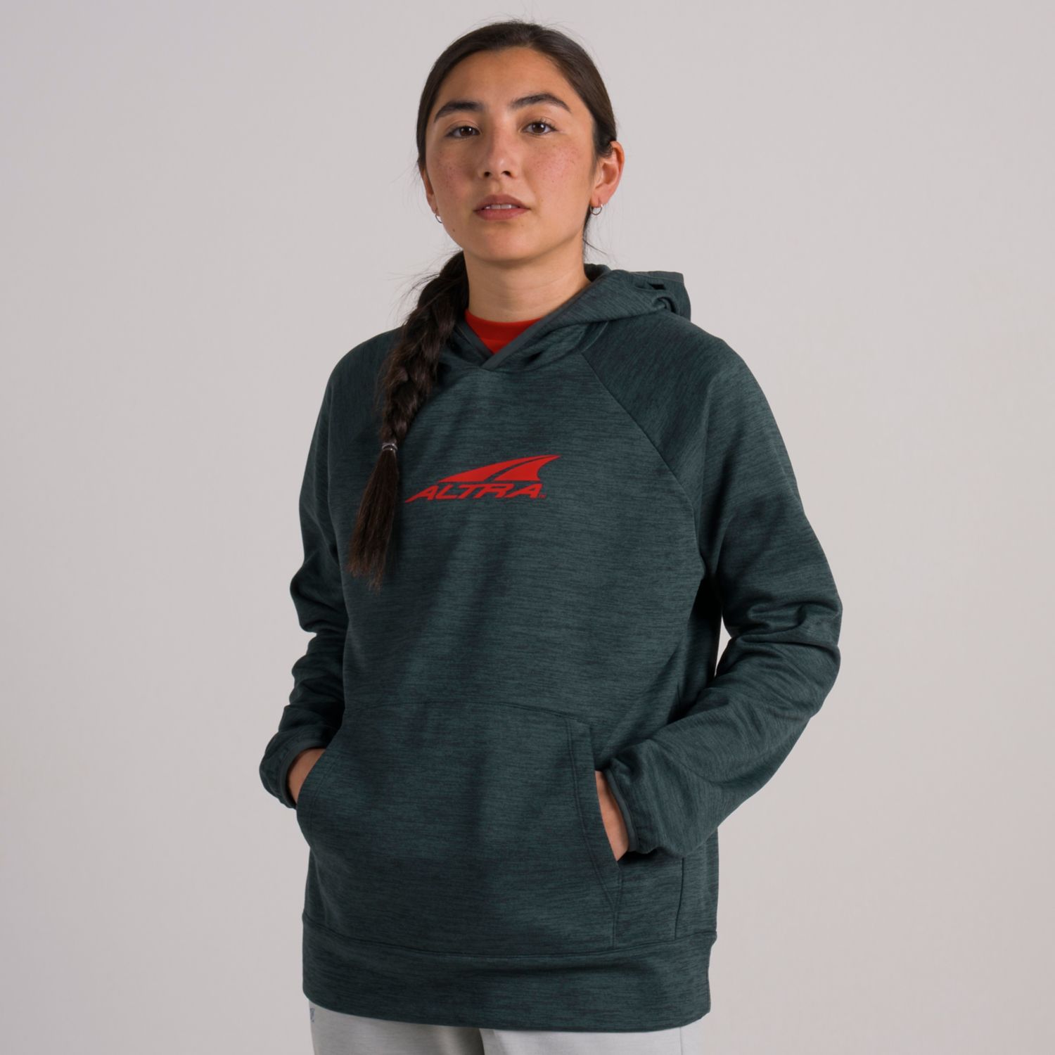 Sudadera Con Capucha Altra Everyday Mujer Verde Oscuro | Peru-57893149