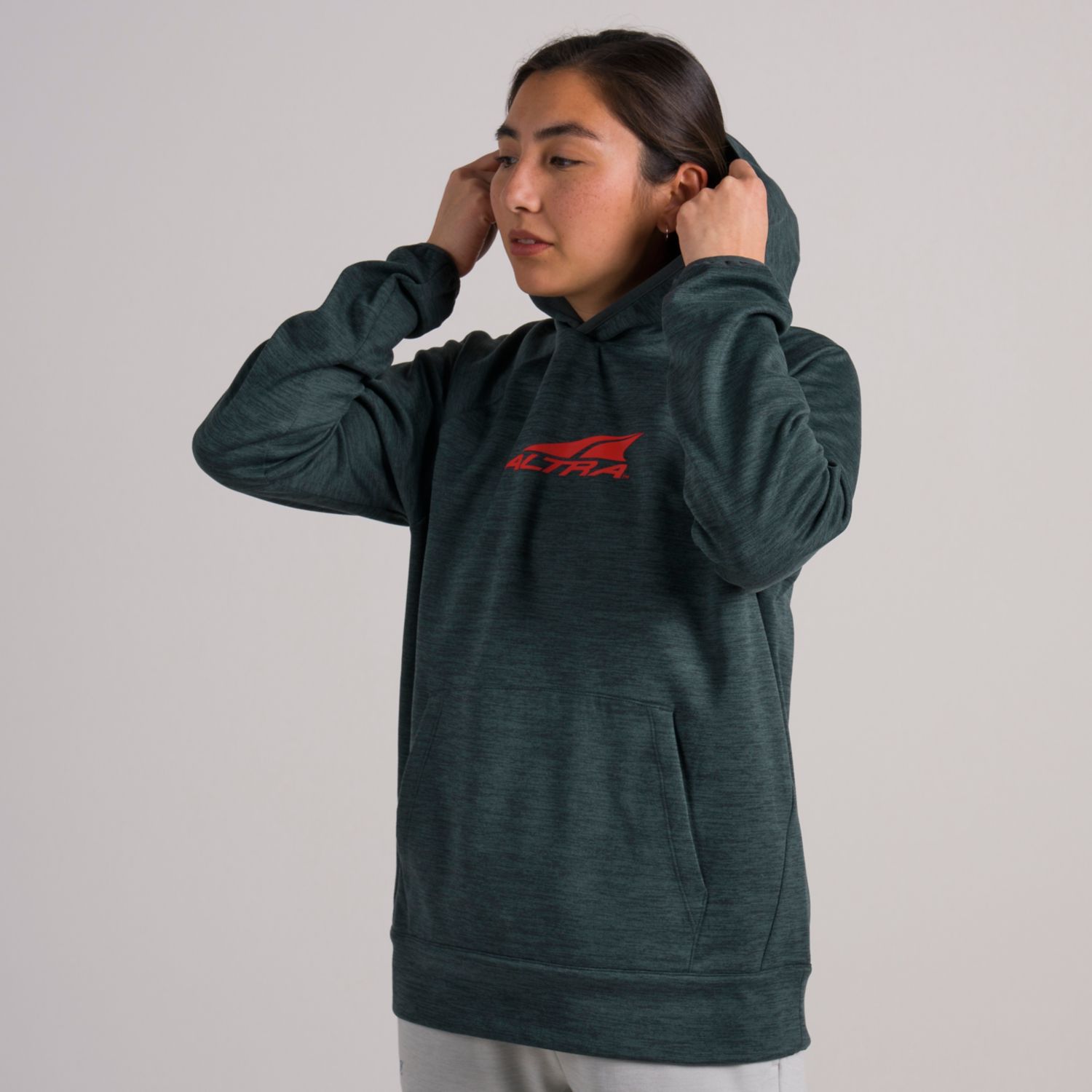 Sudadera Con Capucha Altra Everyday Mujer Verde Oscuro | Peru-57893149