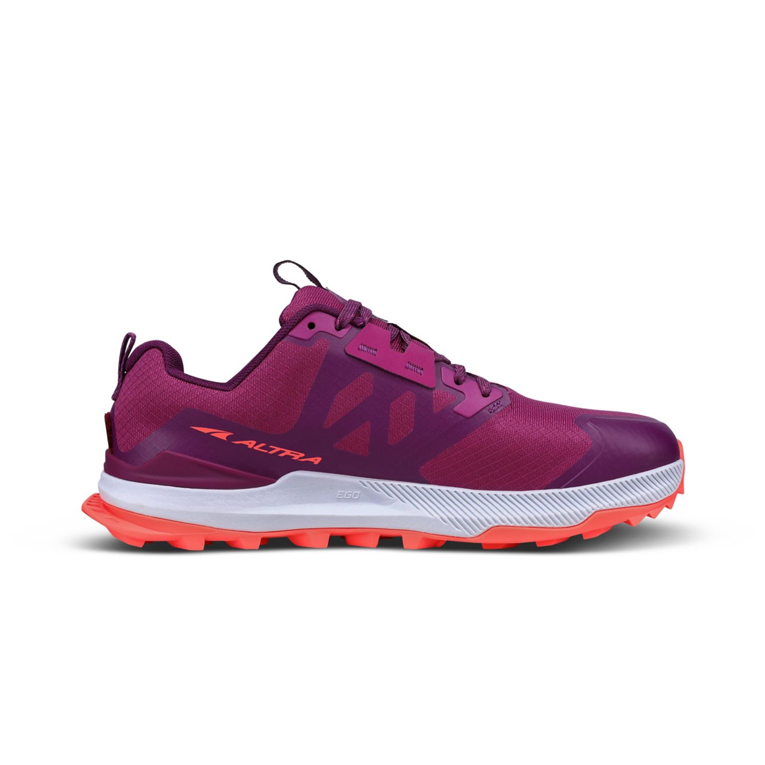 Zapatillas De Trail Running Altra Lone Peak 7 Mujer Moradas Naranjas | Peru-03251949