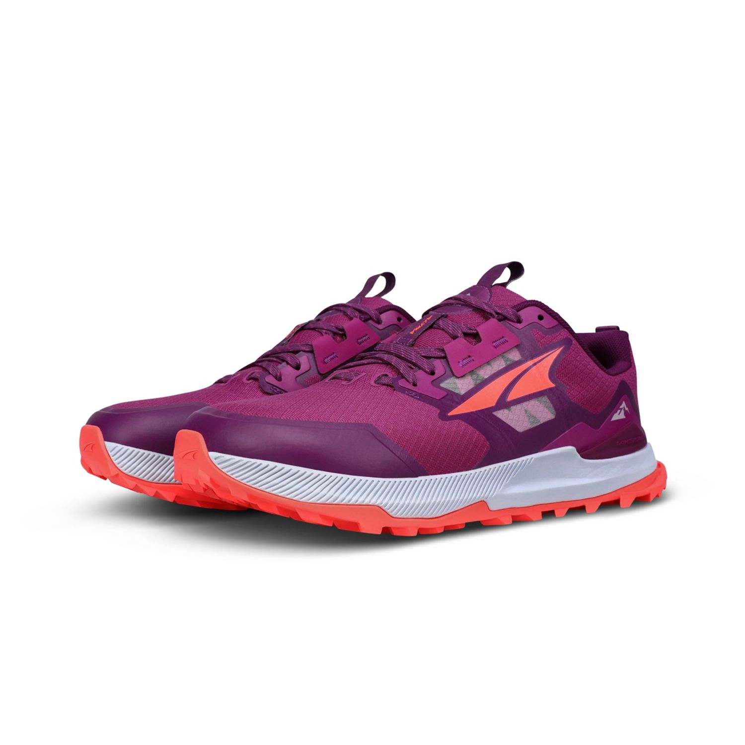 Zapatillas De Trail Running Altra Lone Peak 7 Mujer Moradas Naranjas | Peru-03251949