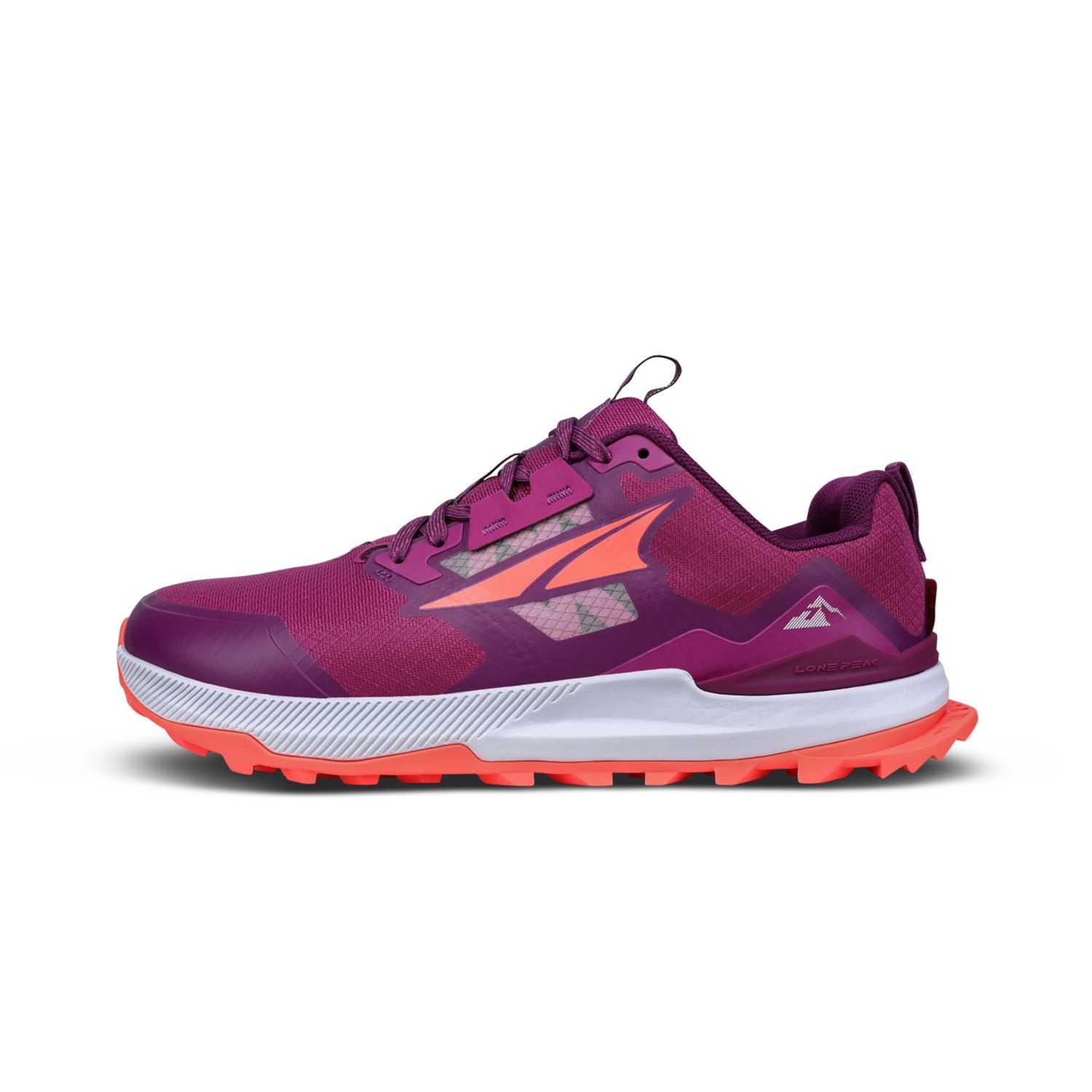 Zapatillas De Trail Running Altra Lone Peak 7 Mujer Moradas Naranjas | Peru-03251949