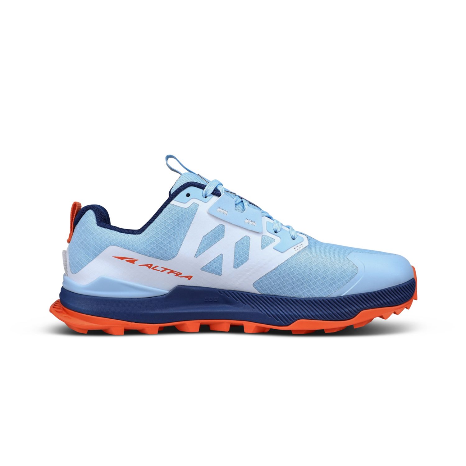 Zapatillas De Trail Running Altra Lone Peak 7 Mujer Azules Naranjas | Peru-16482309