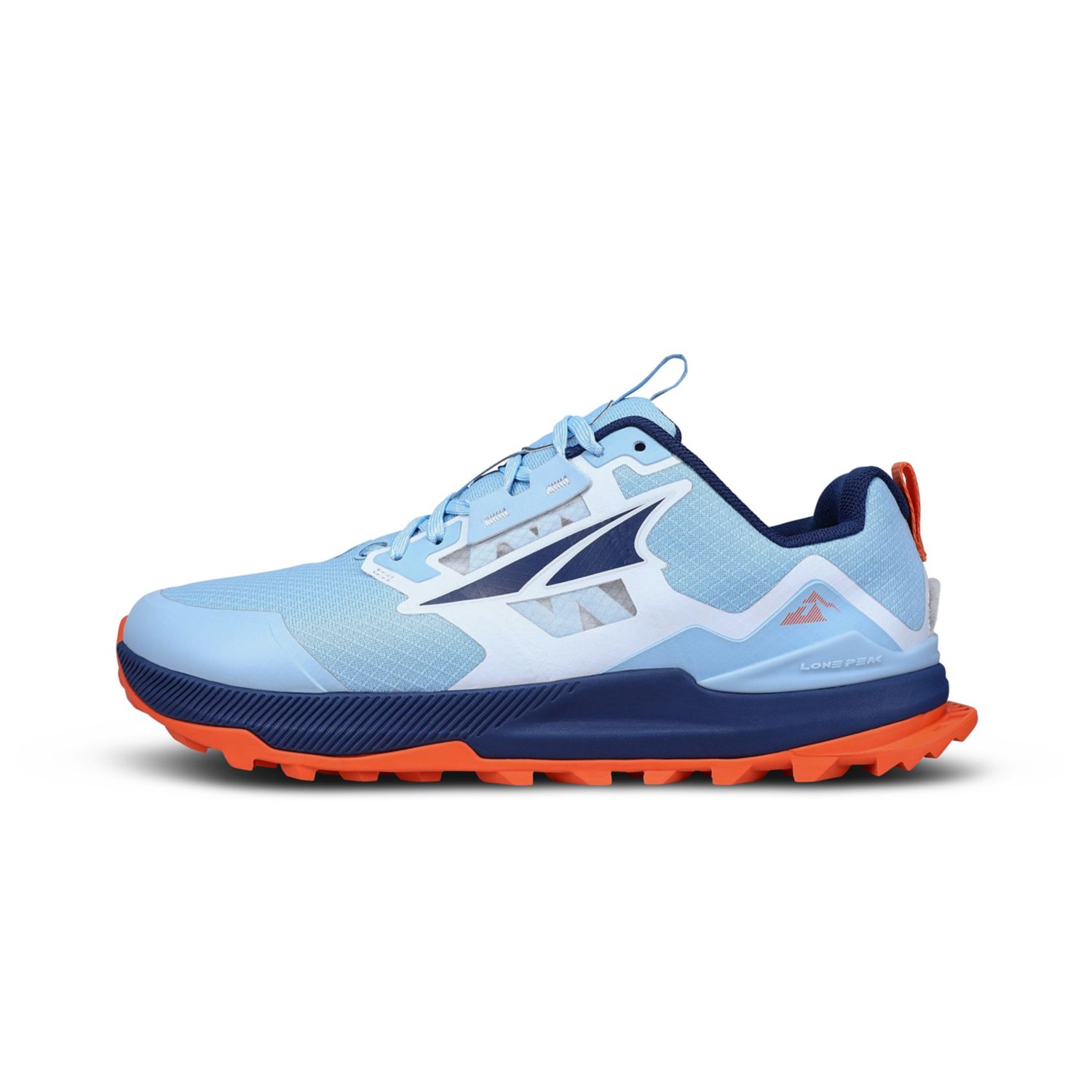 Zapatillas De Trail Running Altra Lone Peak 7 Mujer Azules Naranjas | Peru-16482309