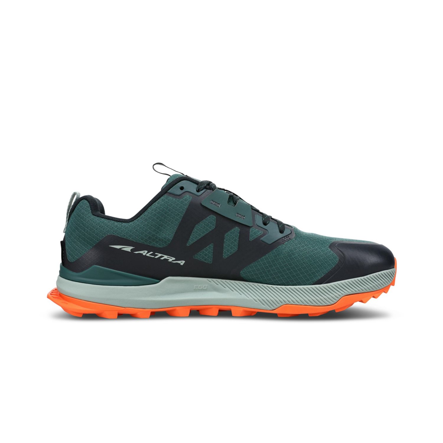 Zapatillas De Trail Running Altra Lone Peak 7 Hombre Verde Negras Naranjas | Peru-24768539