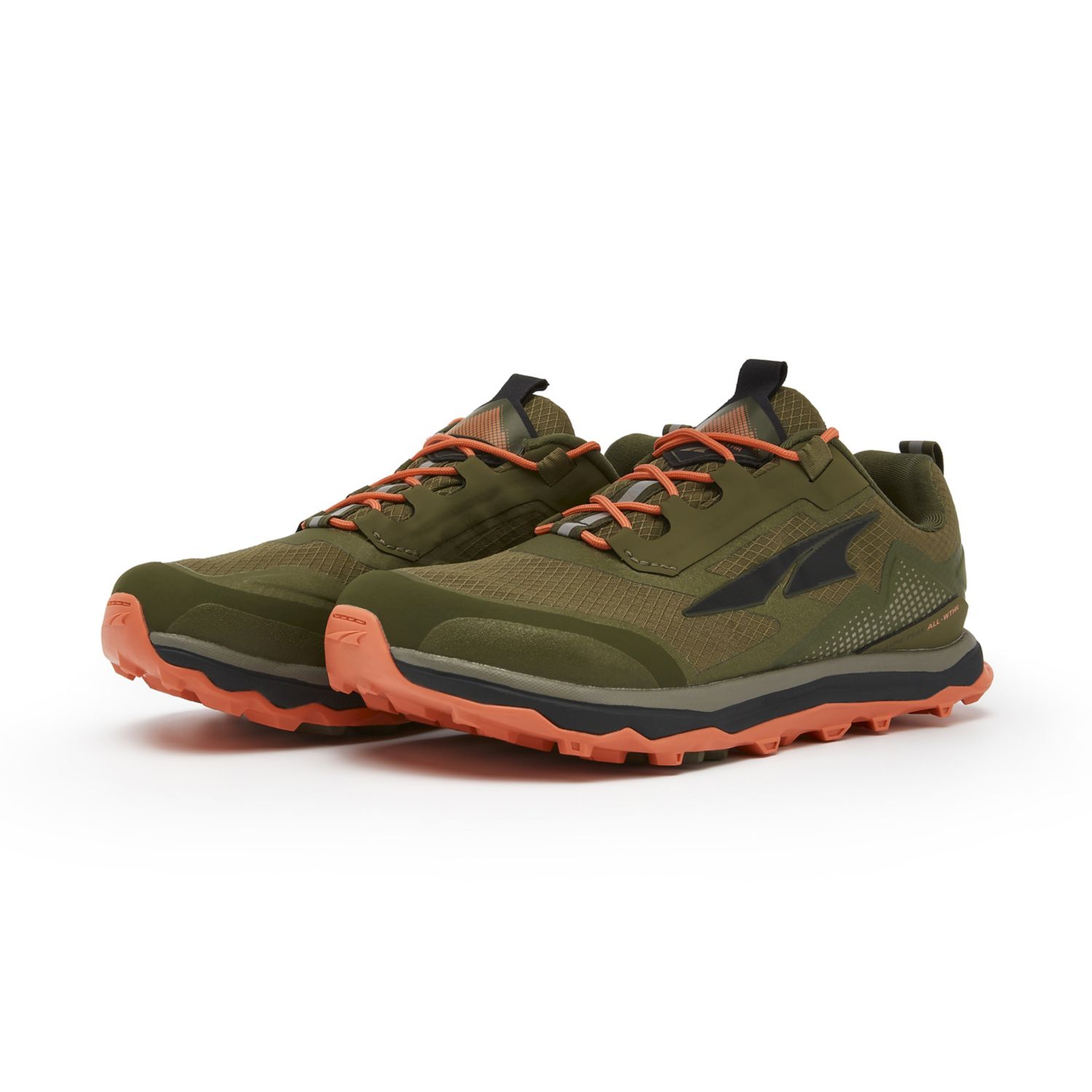 Zapatillas De Trail Running Altra Lone Peak All-wthr Low Mujer Verde Oliva | Peru-79803129