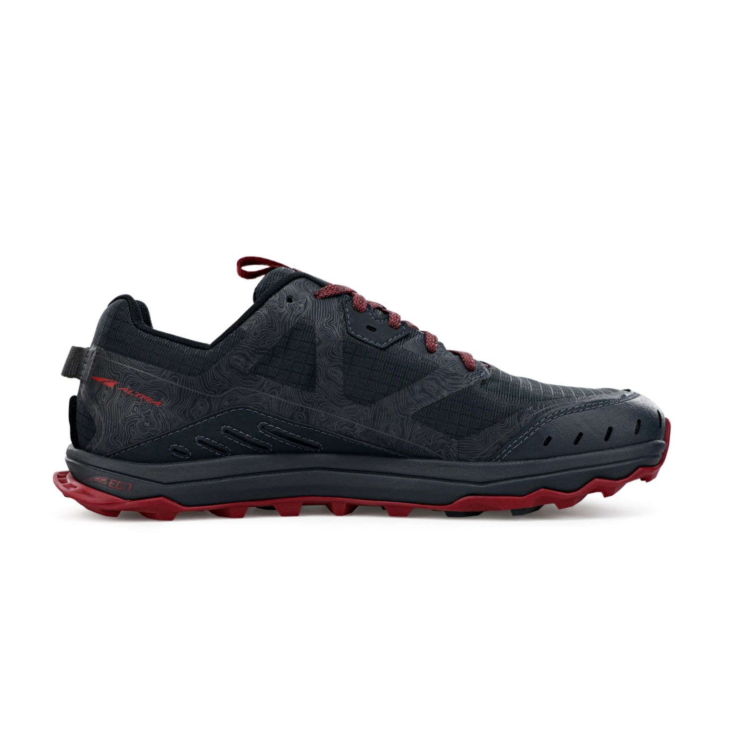 Zapatillas De Trail Running Altra Lone Peak 6 Hombre Negras Gris | Peru-96234019