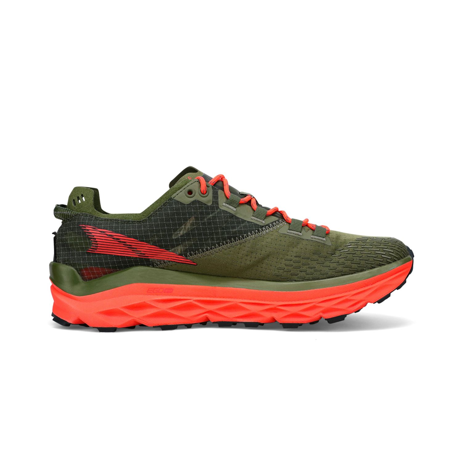 Zapatillas De Trail Running Altra Mont Blanc Hombre Verde Oliva | Peru-31750469