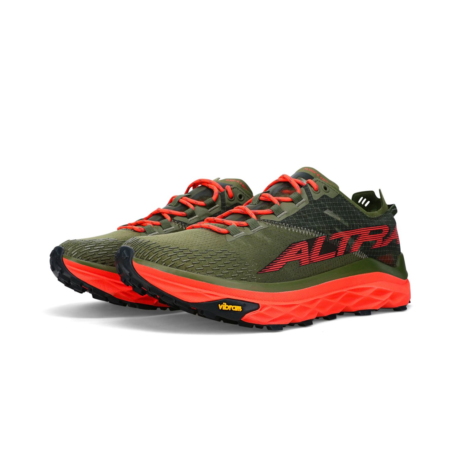 Zapatillas De Trail Running Altra Mont Blanc Hombre Verde Oliva | Peru-31750469