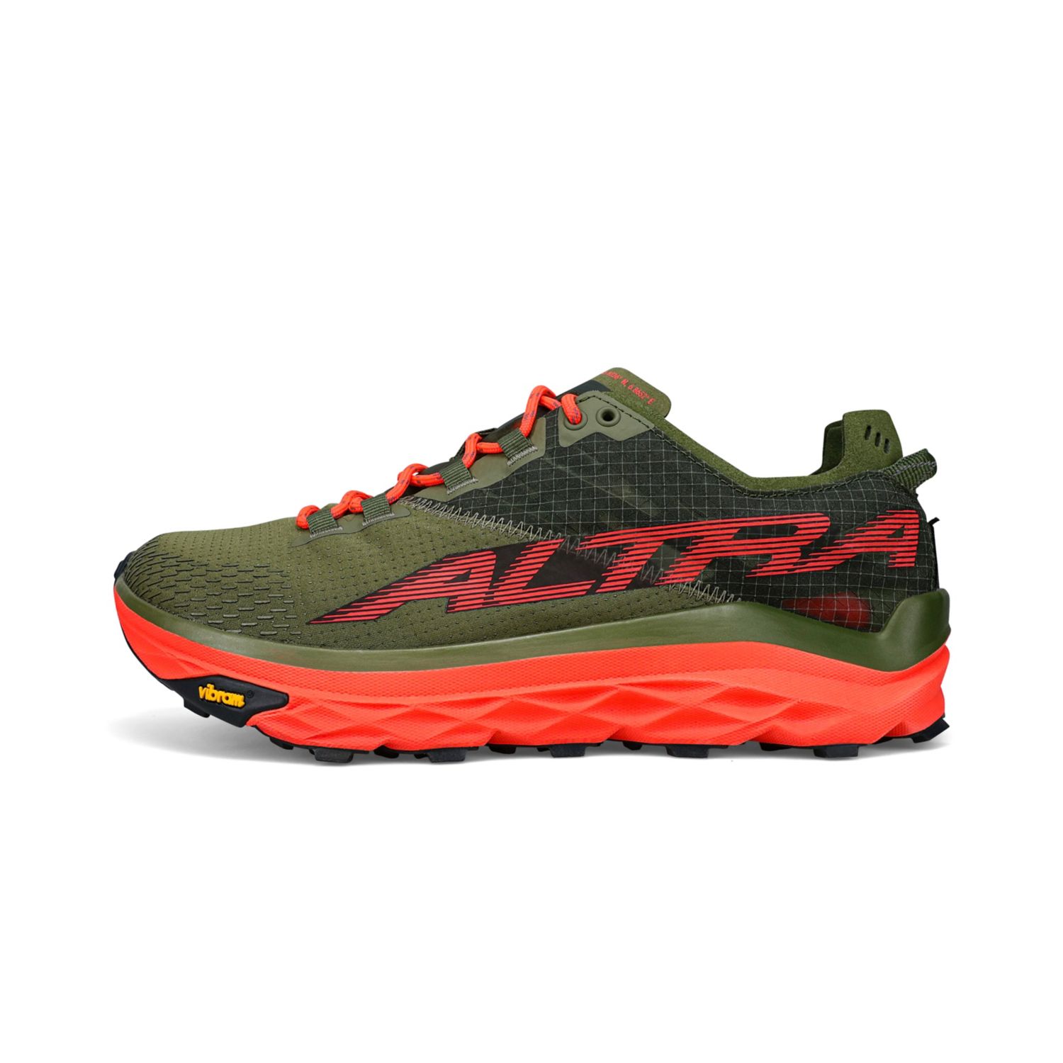 Zapatillas De Trail Running Altra Mont Blanc Hombre Verde Oliva | Peru-31750469