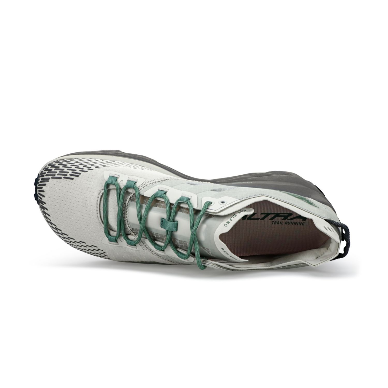 Zapatillas De Trail Running Altra Mont Blanc Hombre Gris Verde | Peru-47985369