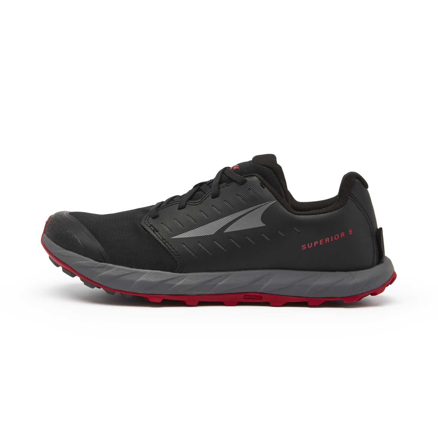 Zapatillas De Trail Running Altra Superior 5 Hombre Negras Rojas | Peru-46915219