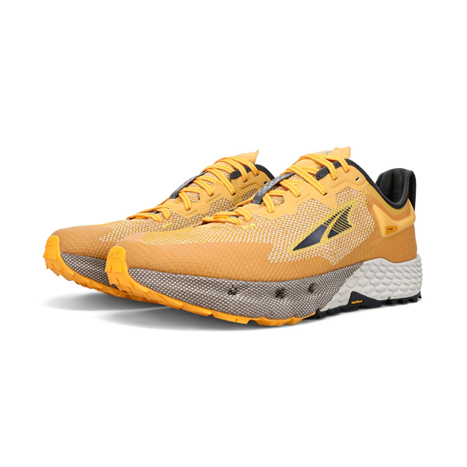 Zapatillas De Trail Running Altra Timp 4 Hombre Gris Amarillo | Peru-21653879