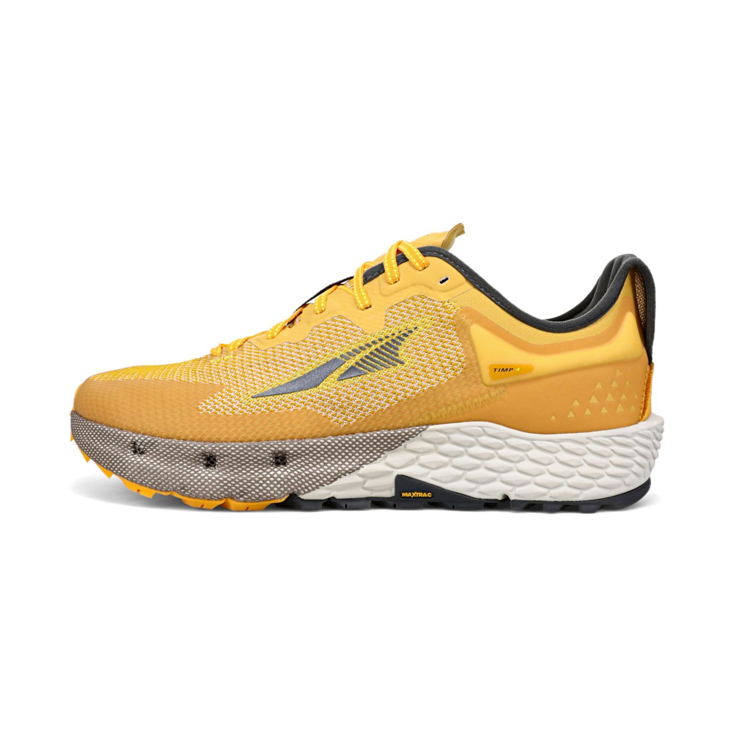 Zapatillas De Trail Running Altra Timp 4 Hombre Gris Amarillo | Peru-21653879