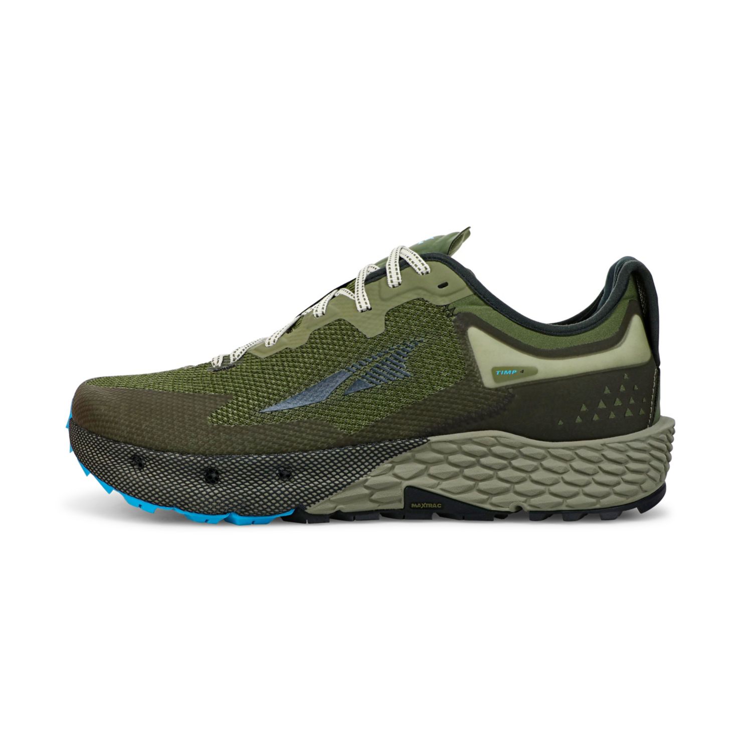 Zapatillas De Trail Running Altra Timp 4 Hombre Verde Oliva | Peru-52618349