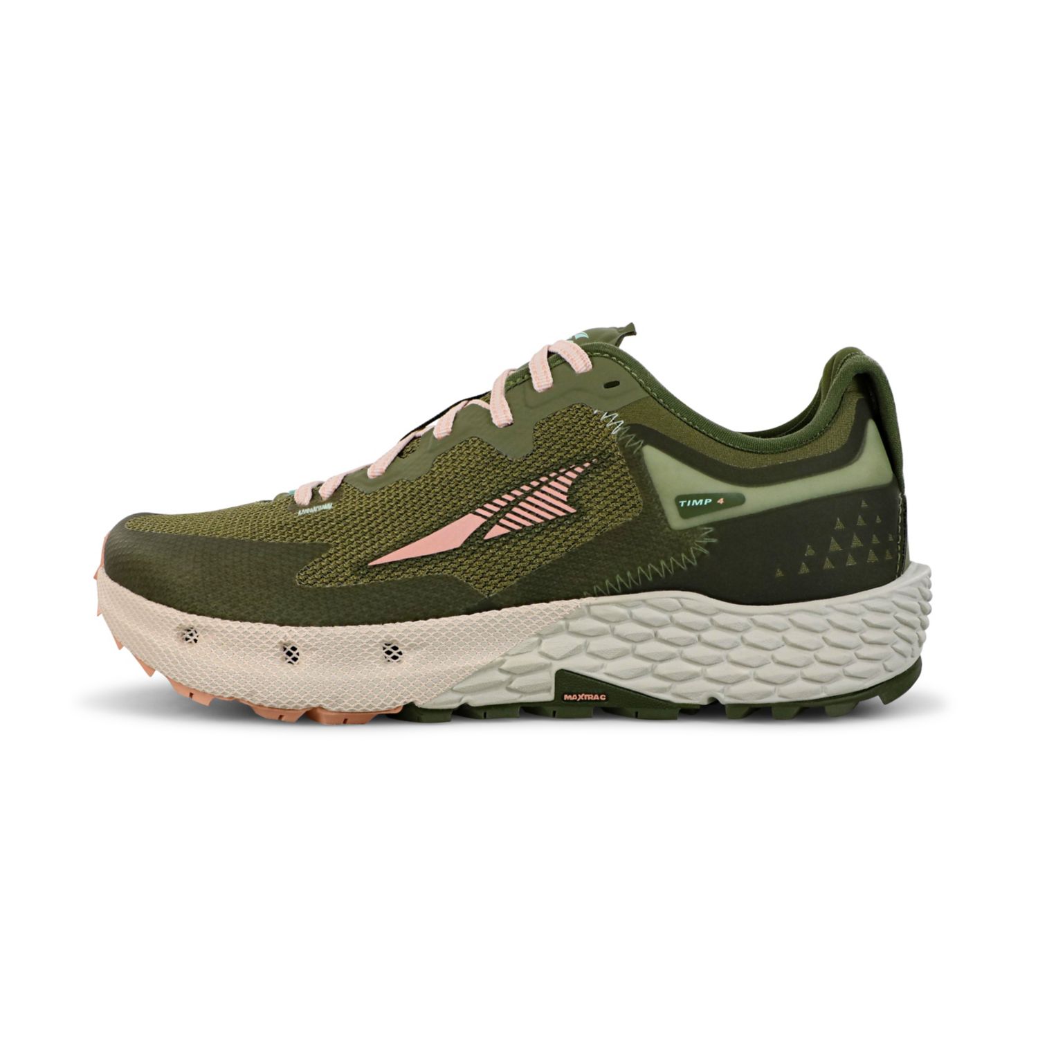 Zapatillas De Trail Running Altra Timp 4 Mujer Verde Oliva | Peru-54983609