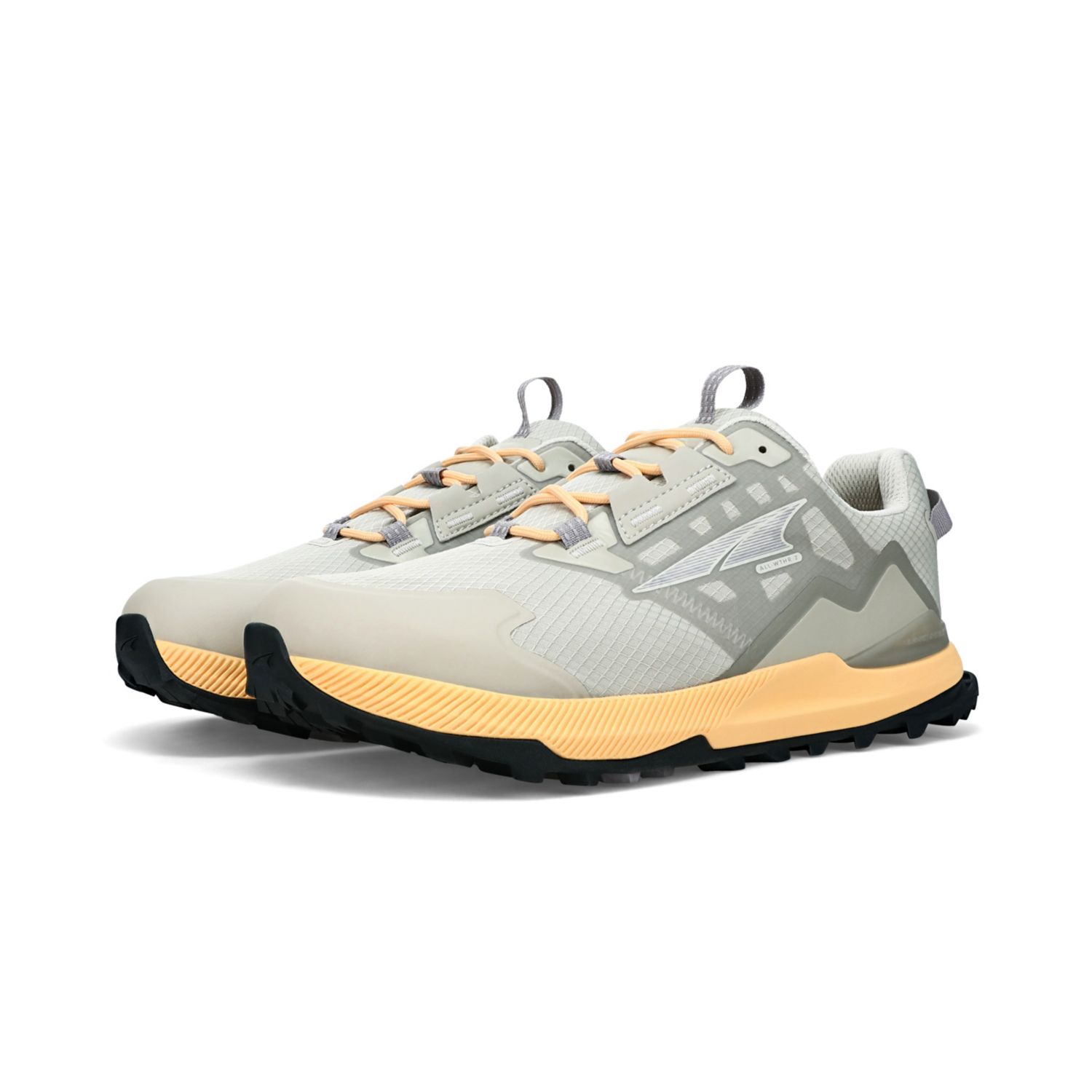 Zapatos De Senderismo Altra Lone Peak All-wthr Low 2 Mujer Gris Naranjas | Peru-59672849